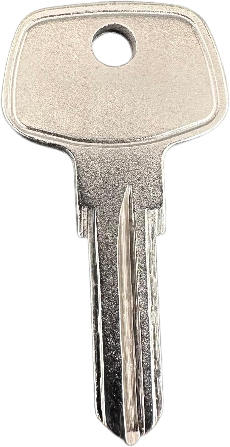 KEYSKS Thule & Yakima SKS Key for Lock Cylinder Plug Core Removal Change KeyTool D1251 & D1252 & 8007835 & 8531251 Control Key for Roof Rack Rail Cargo Box Carrier Top Crossbars CTRL, Chrome - Image 1